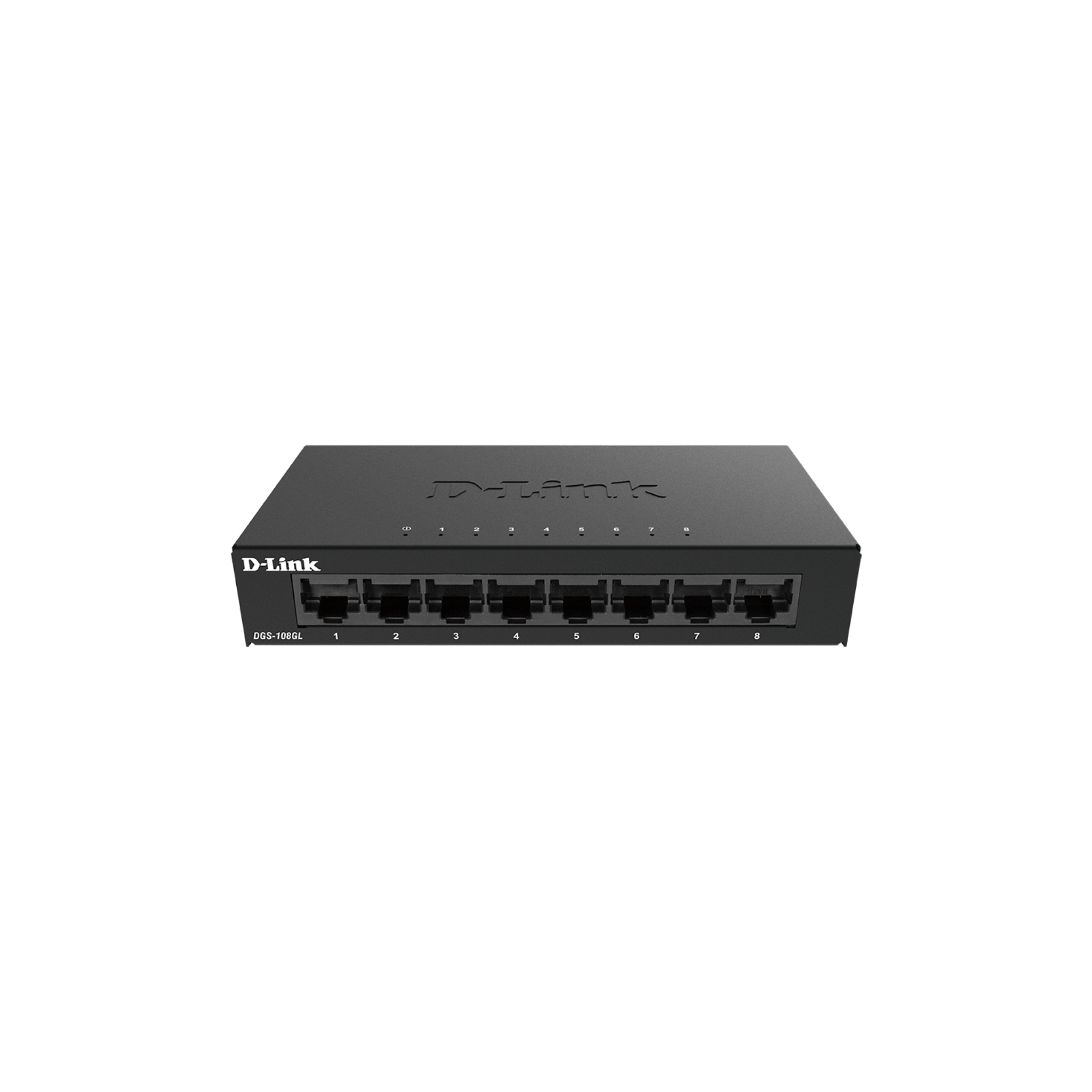 D-Link DGS-108GL 8-Port Gigabit Unmanaged Desktop Switch D-Link DGS-108GL 8-Port Gigabit Unmanaged Desktop Switch